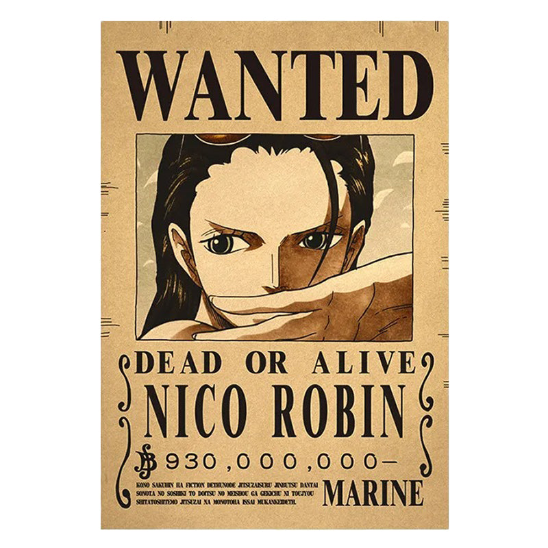 Posters Wanted Luffy's Crew Wano One Piece