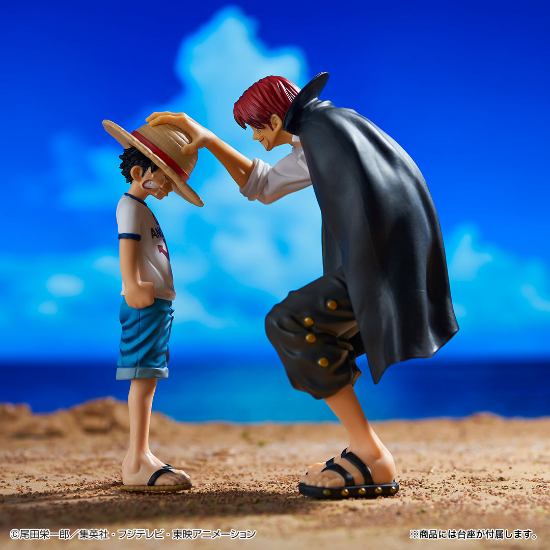 One Piece Figure - Luffy & Shanks Ichiban Kuji Emotional Stories 1