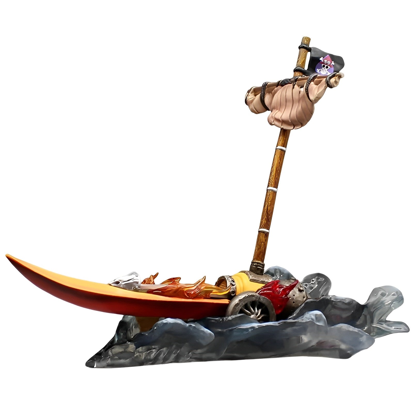 One Piece Figure - Ace Boat LED