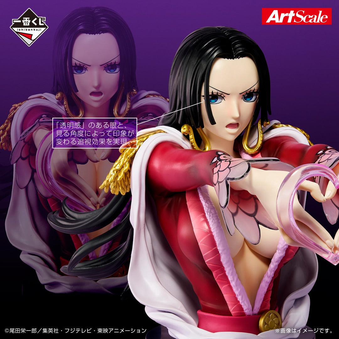 Figurine One Piece - Boa Hancock Art Scale Ichiban Kuji Memory of Heroines Devil's Night