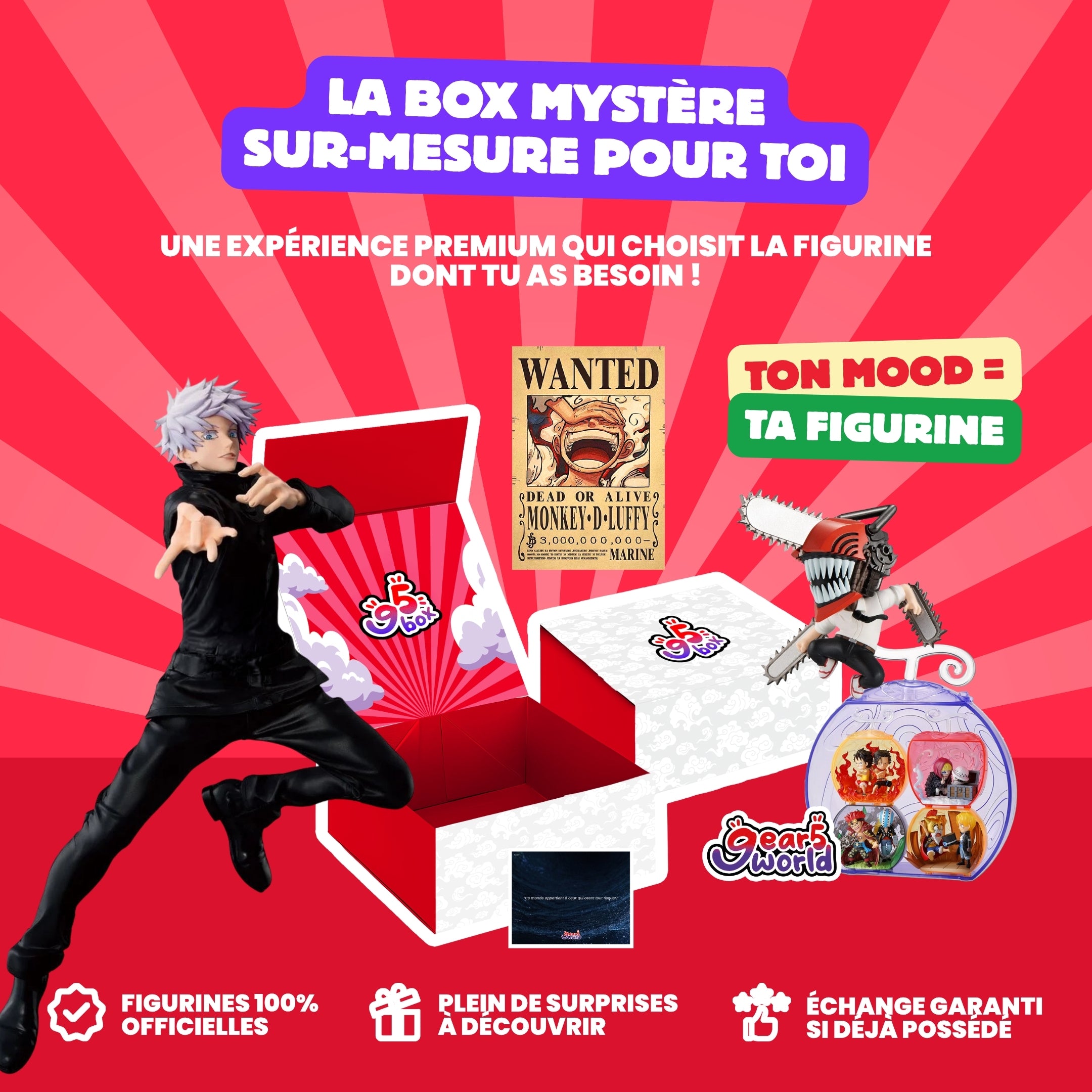 G5Box - Box Mystère Manga Animé