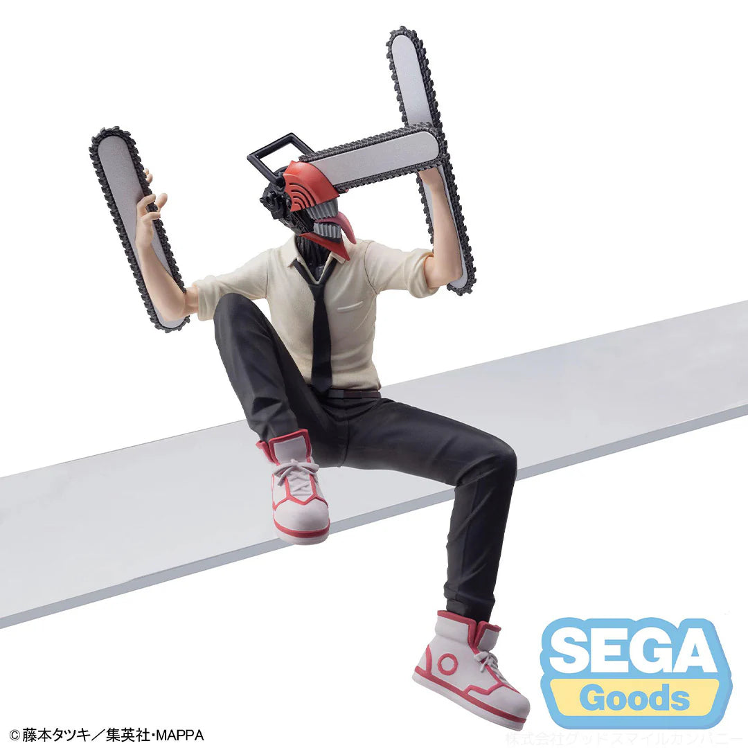Figurine Chainsaw Man - Denji Premium Chokonose Perching