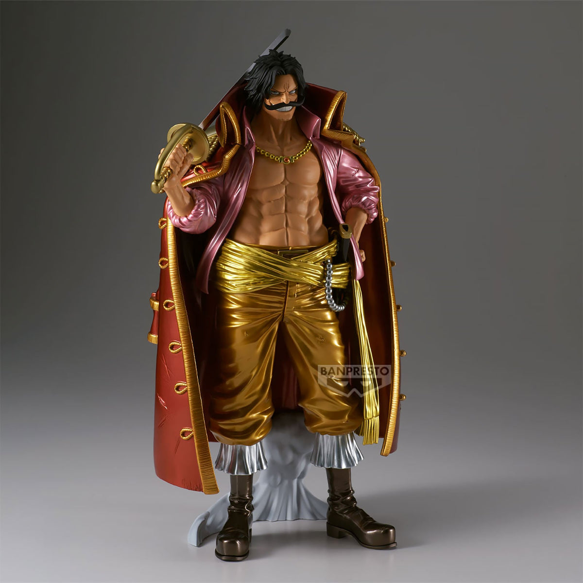 Figurine One Piece - Gol D. Roger Premium Chrome Ver. - vue 1