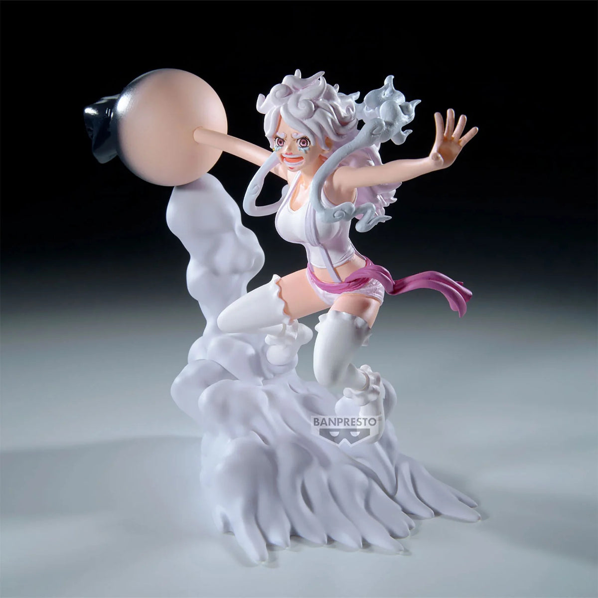 Figurine One Piece Jewelry Bonney et Luffy Gear 5 Senkozekkei Banpresto - photo 2