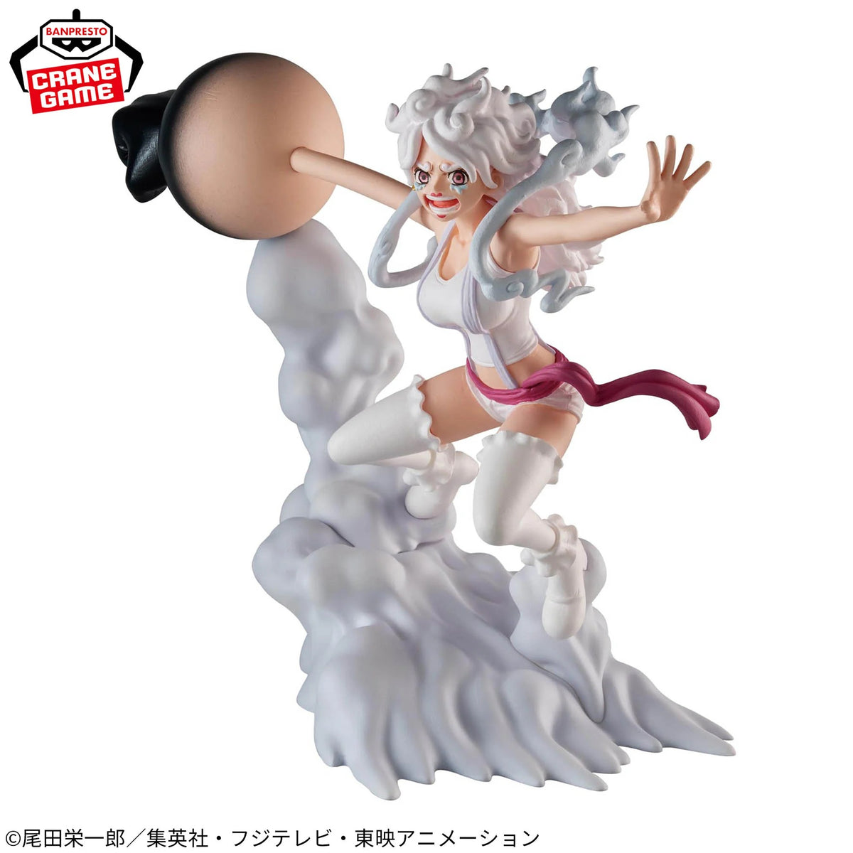 Figurine One Piece Jewelry Bonney et Luffy Gear 5 Senkozekkei Banpresto - photo 4