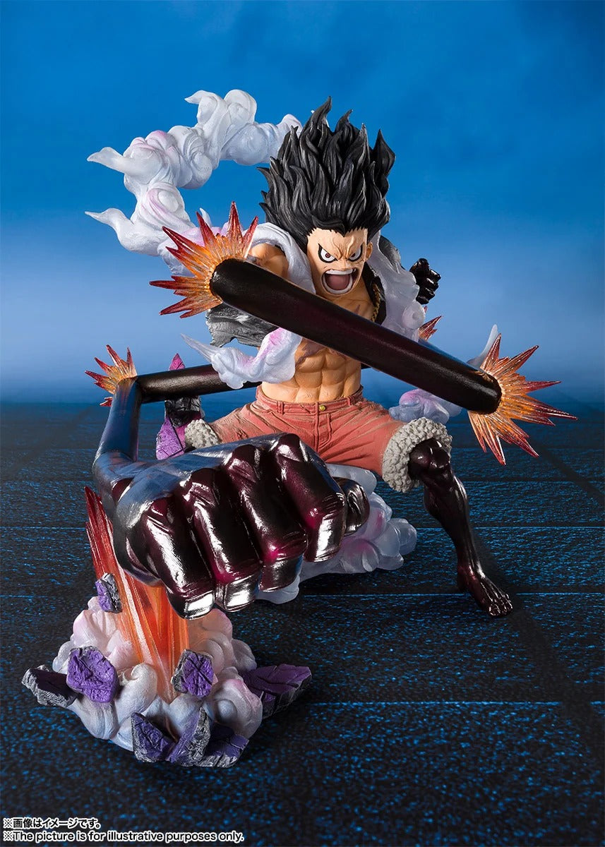 Figurine One Piece Luffy Gear 4 Snakeman King Cobra Figuarts Zero Tamashii Nations - photo 3