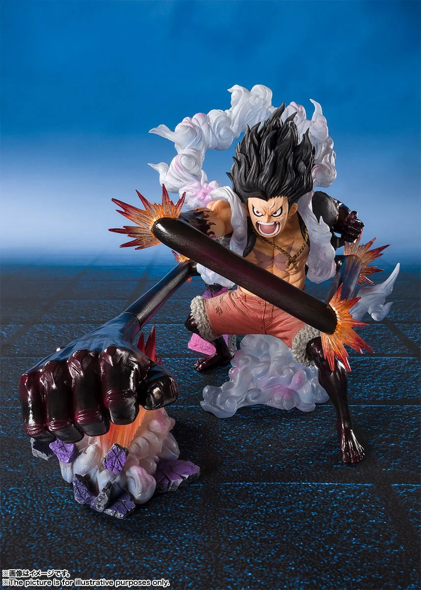 Figurine One Piece Luffy Gear 4 Snakeman King Cobra Figuarts Zero Tamashii Nations - photo 4