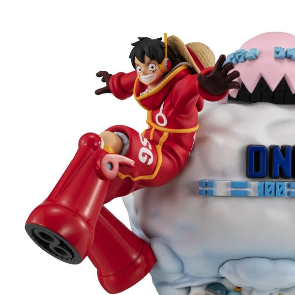 Figurine One Piece Monkey D. Luffy Egghead CharaBank - photo 3