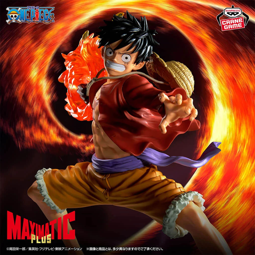 Figurine One Piece Monkey D. Luffy II Maximatic Plus Banpresto