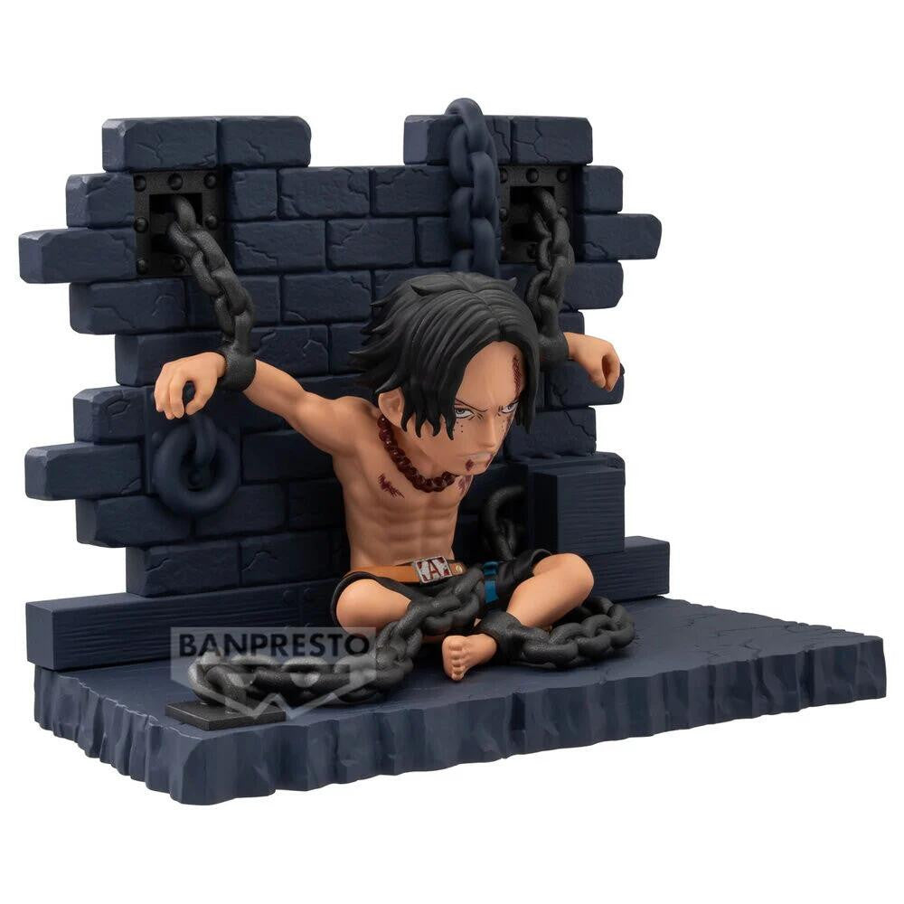 Figurine One Piece - Portgas D. Ace Impel Down WCF Log Stories - vue 3