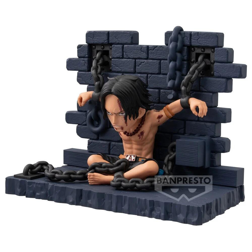 Figurine One Piece - Portgas D. Ace Impel Down WCF Log Stories - vue 4