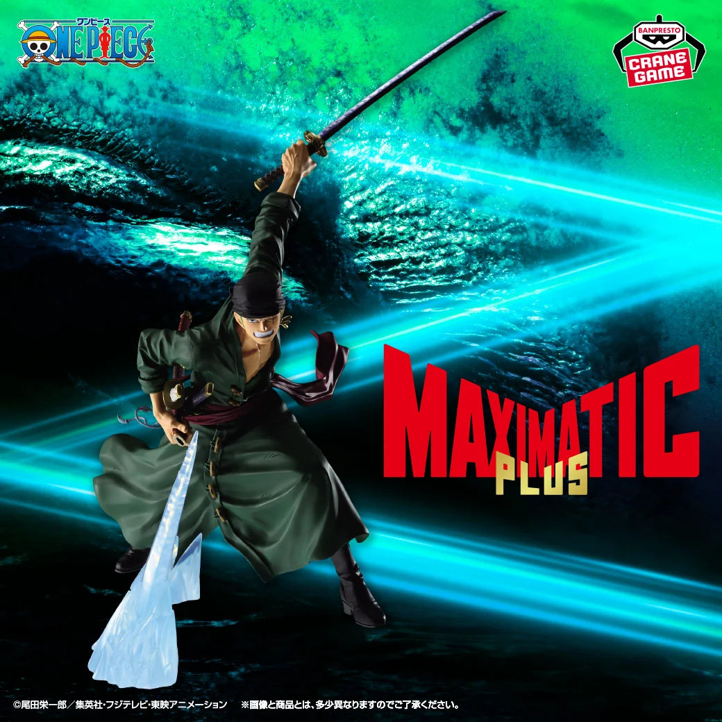 Figurine One Piece Roronoa Zoro Maximatic Plus Banpresto