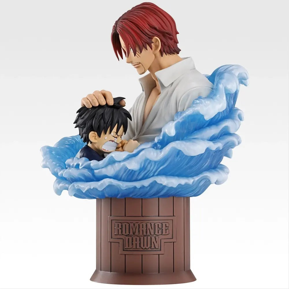 Figurine One Piece Shanks et Luffy Revible Moment Last One Ichiban Kuji Red-Haired Pirates
