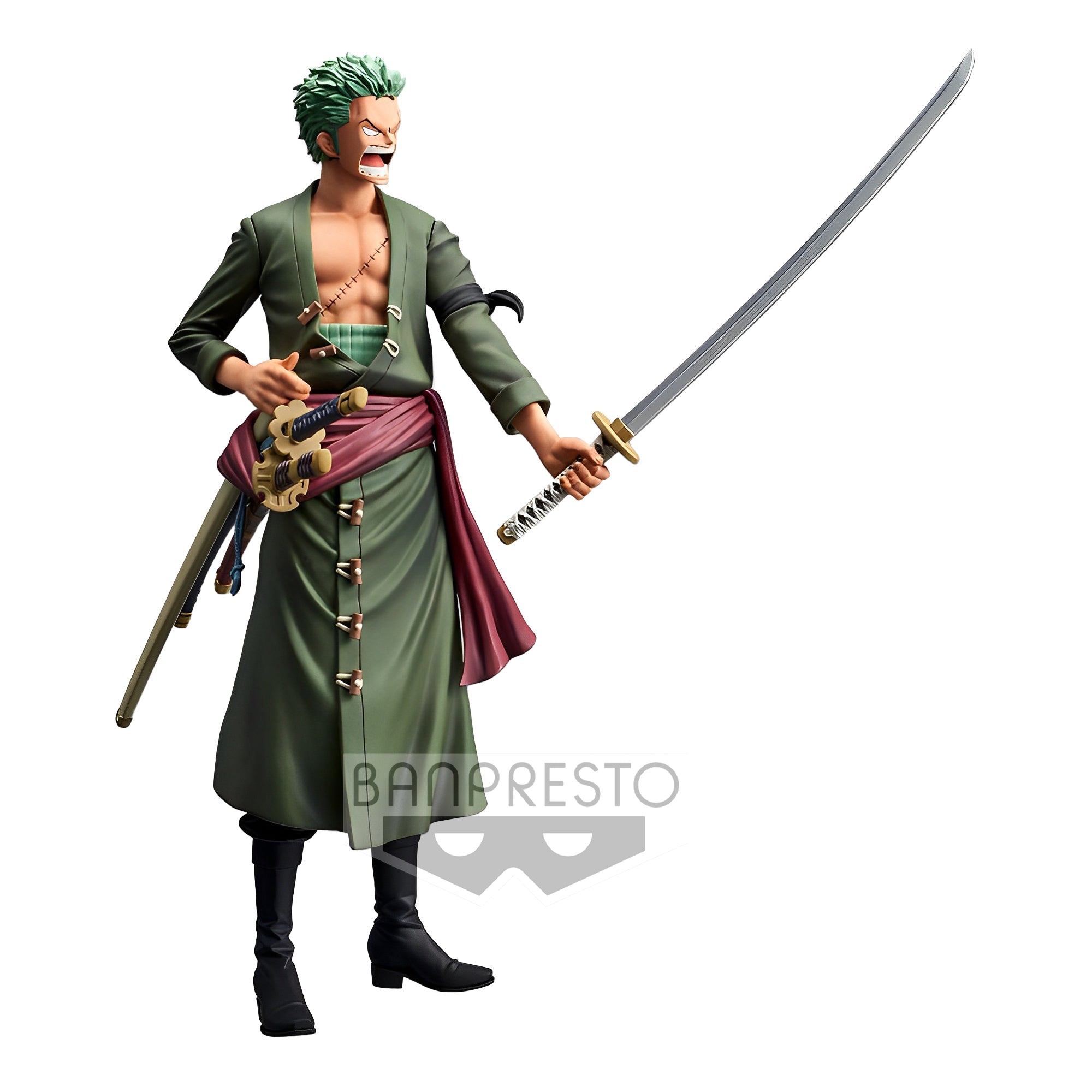 One Piece Figure - Roronoa Zoro Grandista Nero