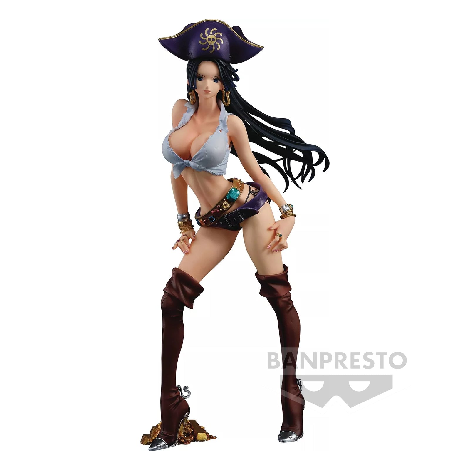 One Piece Figure - Boa Hancock Flag Diamond Ship Banpresto Chronicles
