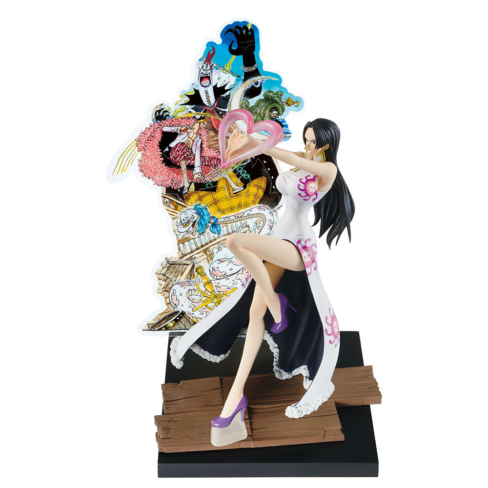 One Piece Figure - Boa Hancock Ichiban Kuji WT100 Memorial Eiichiro Oda Draws Great Pirate