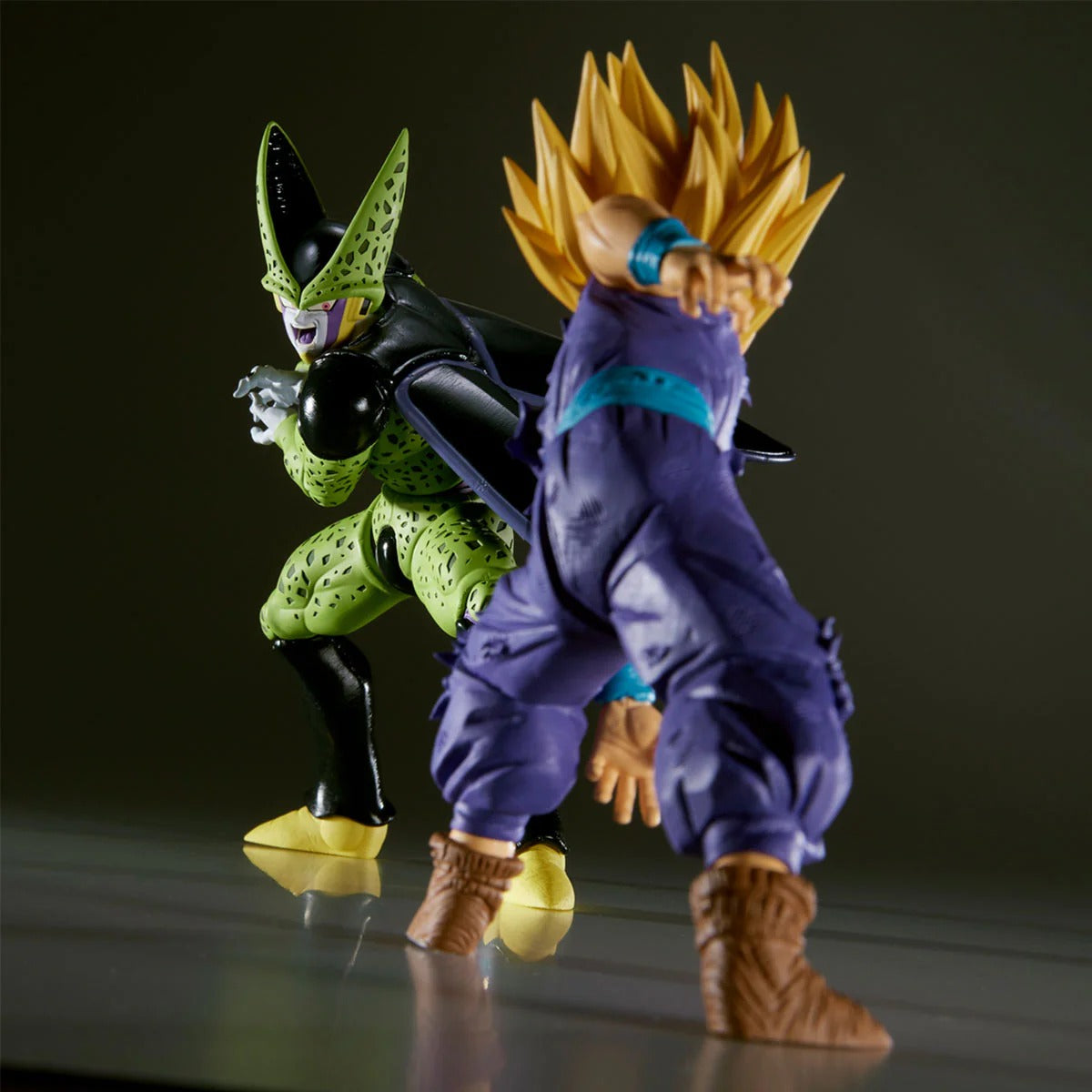 Figurine Dragon Ball - Son Gohan SSJ vs Cell Match Makers