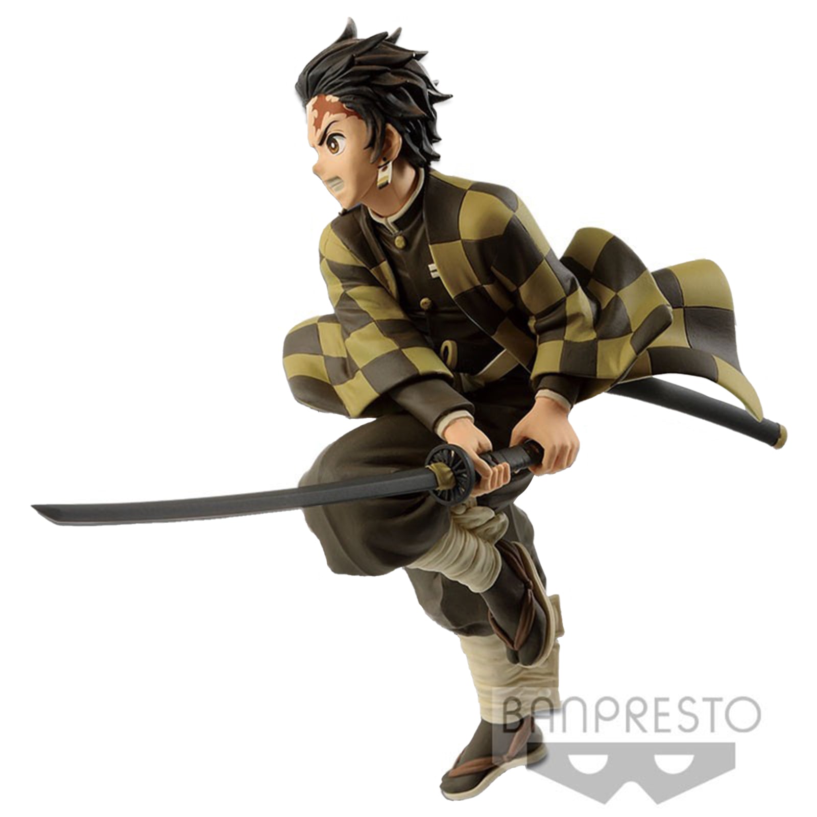 Figurine Demon Slayer - Tanjiro Kamado Vibration Stars Sepia Ver.