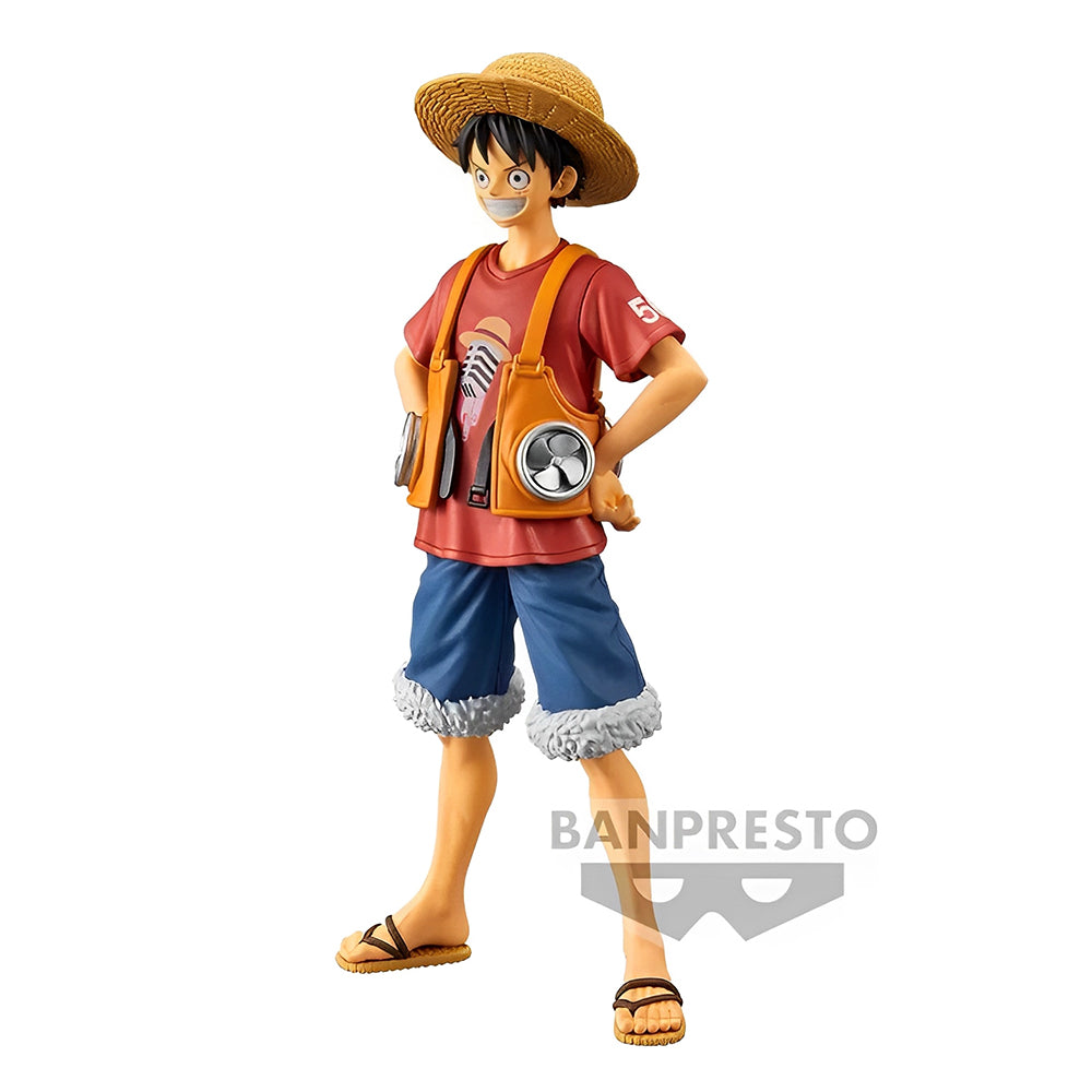 One Piece Figure - Monkey D. Luffy DXF The Grandline Men Film Red Vol. 1