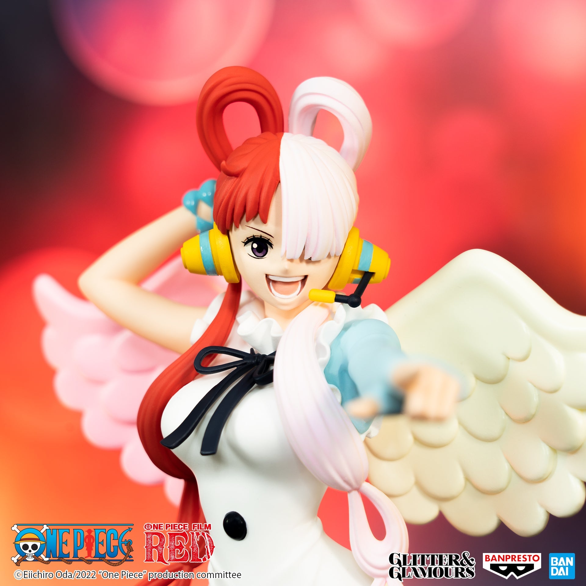 One Piece Figure - Uta Glitter&Glamours Film Red