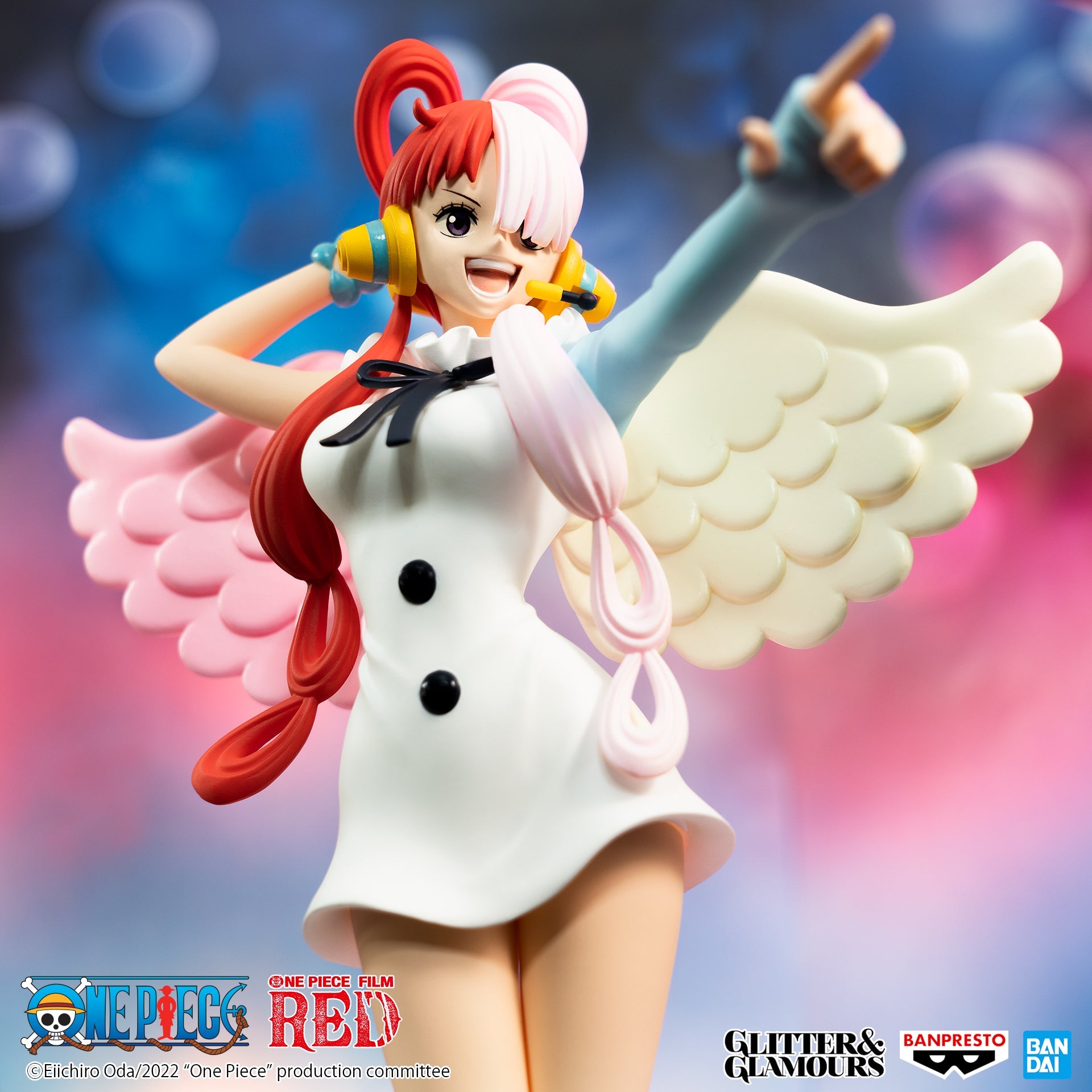 One Piece Figure - Uta Glitter&Glamours Film Red