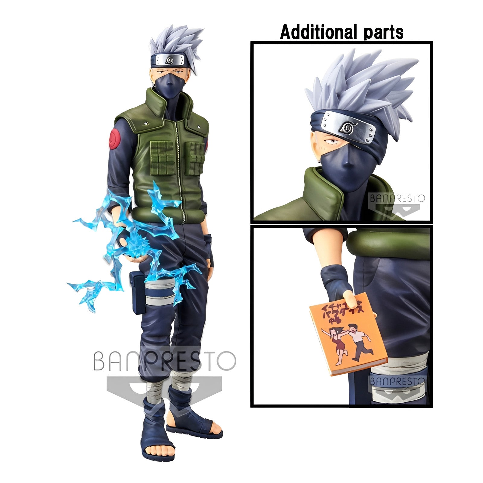 Figurine Naruto - Kakashi Hatake Grandista Nero