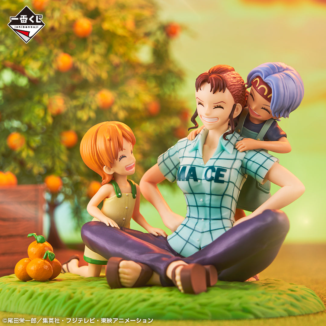 One Piece Figure - Bellemere, Nami & Nojiko Ichiban Kuji Emotional Stories 2 Last One