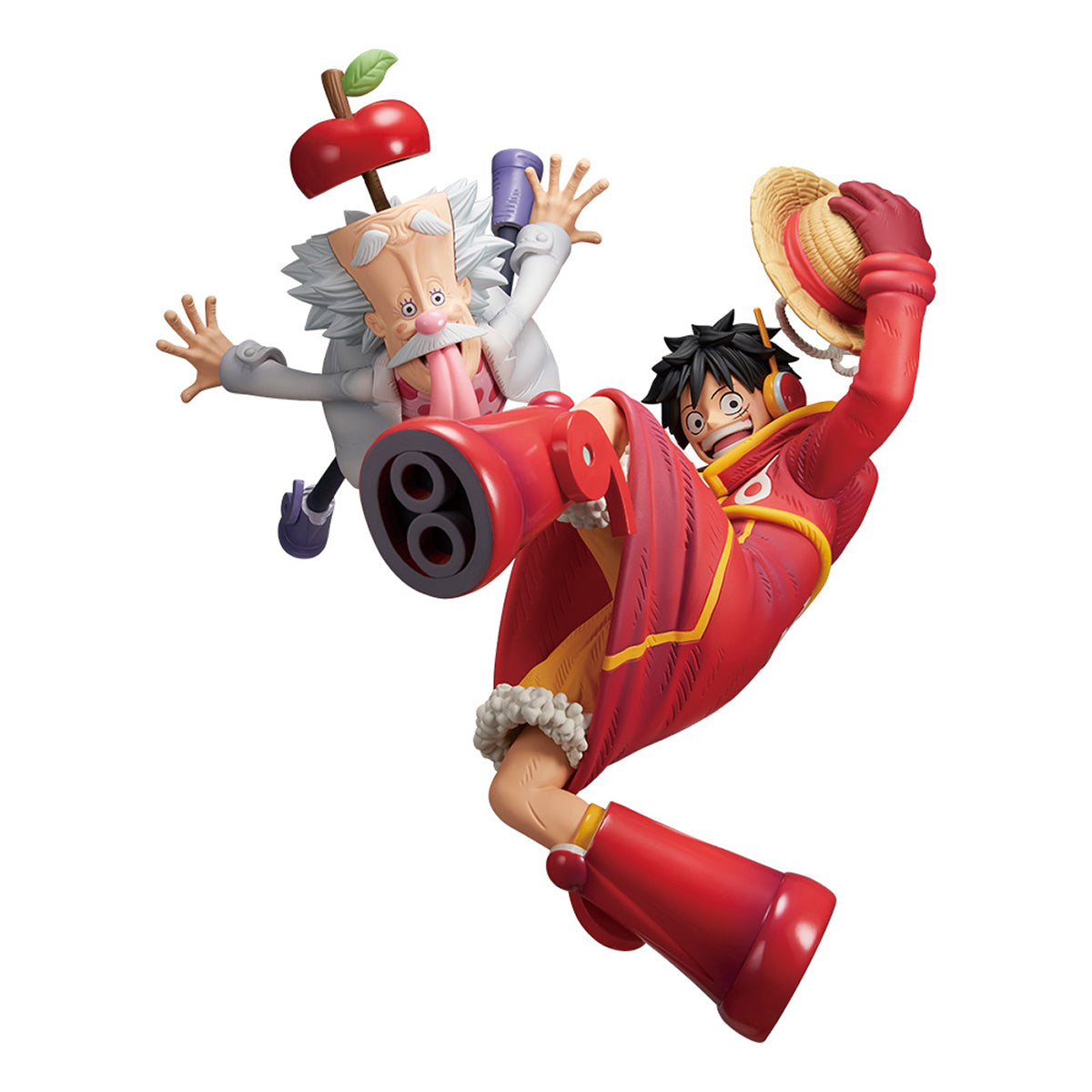 One Piece Figure - Luffy & Dr. Vegapunk Ichiban Kuji Future Island Egghead Last One