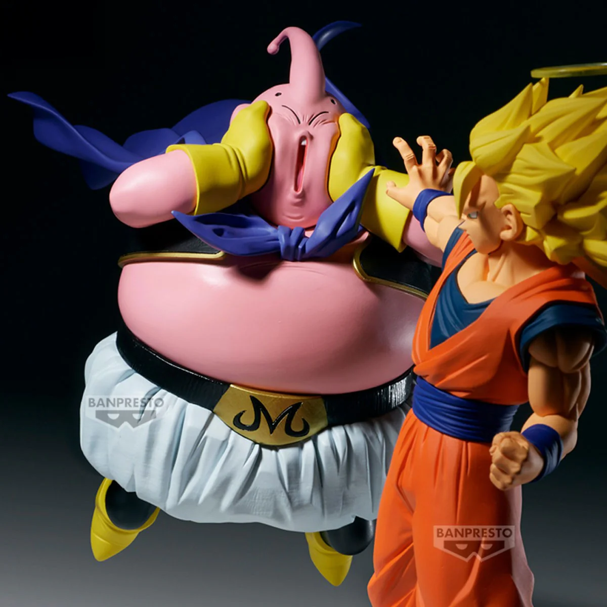 Figurine Dragon Ball - Son Goku SSJ3 vs Majin Boo Match Makers
