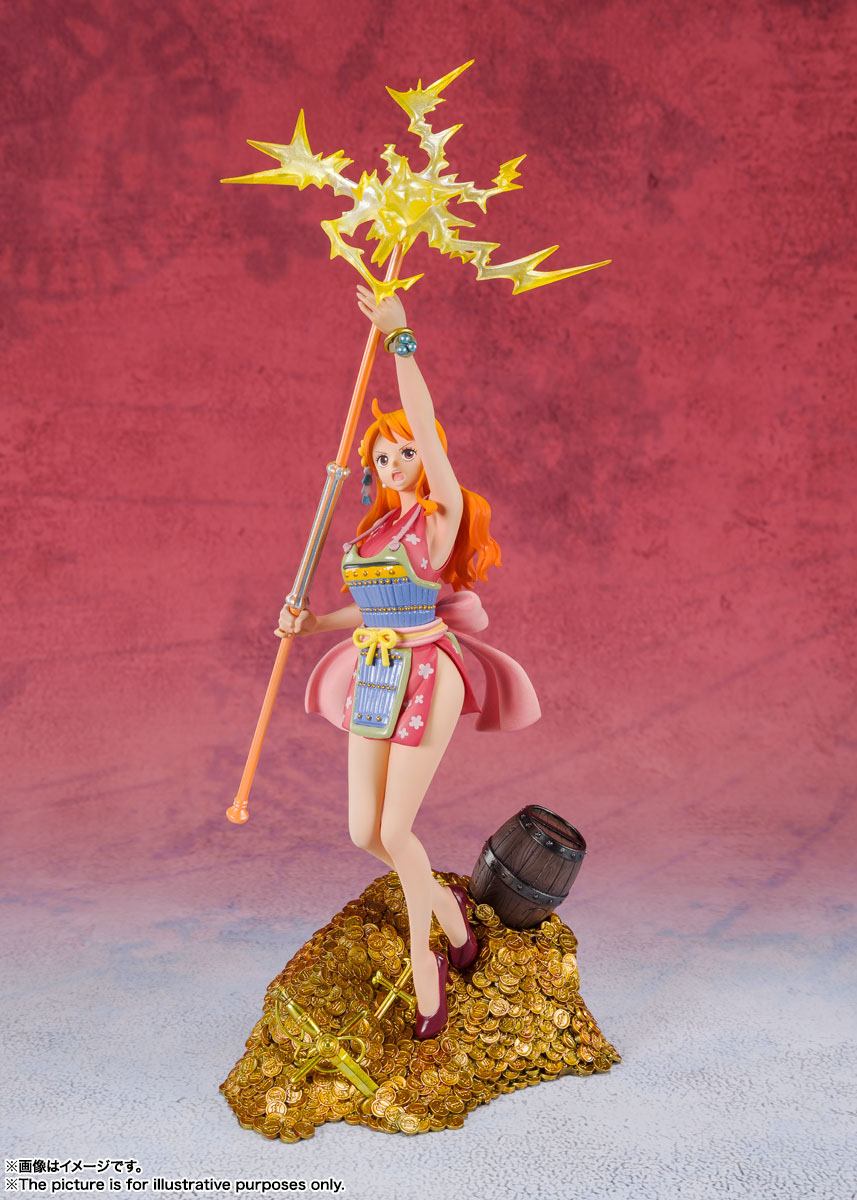 One Piece Figure - Nami Figuarts Zero 100WT Daikaizoku Hyakkei