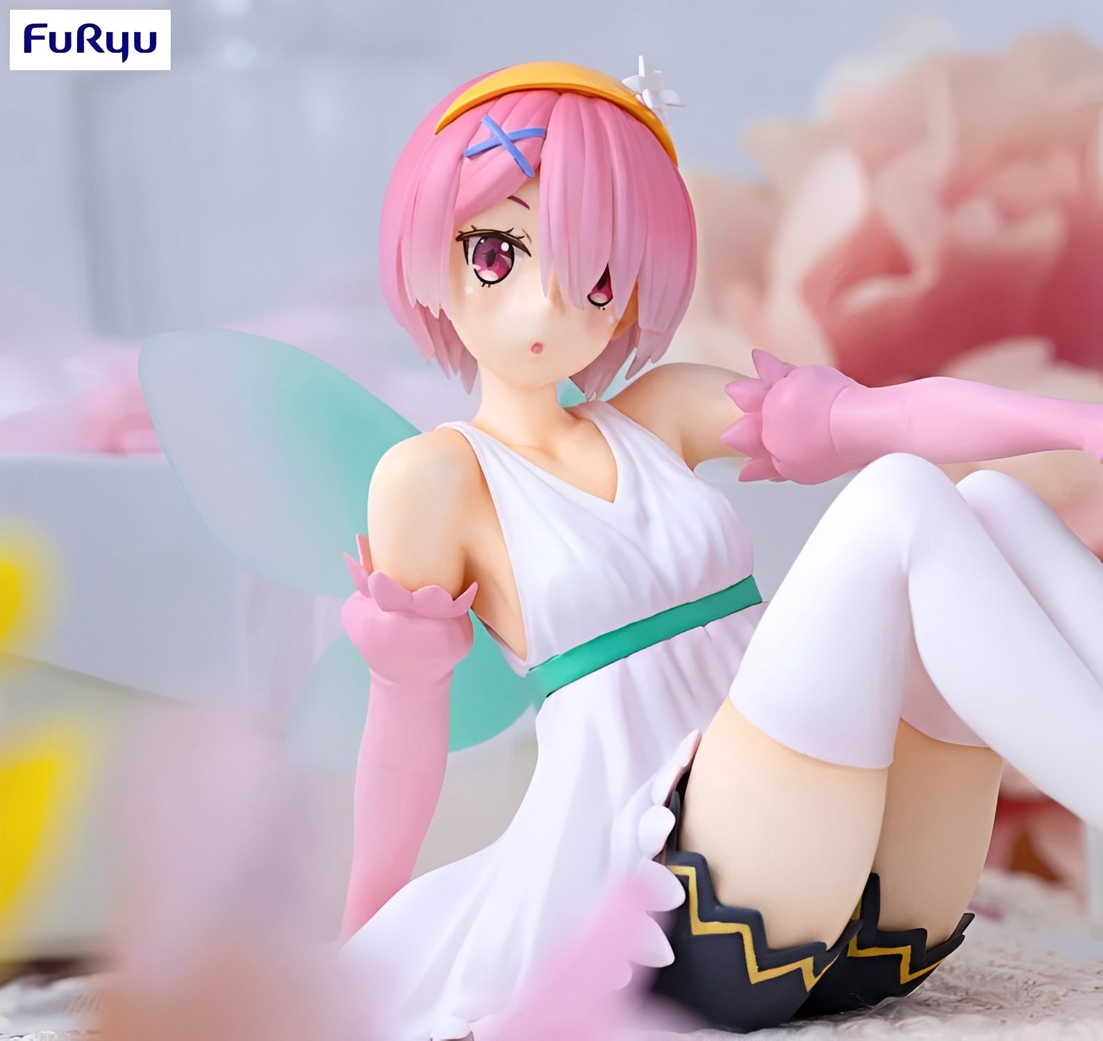 Figurine Re:ZERO - Ram Noodle Stopper Flower Fairy Ver.