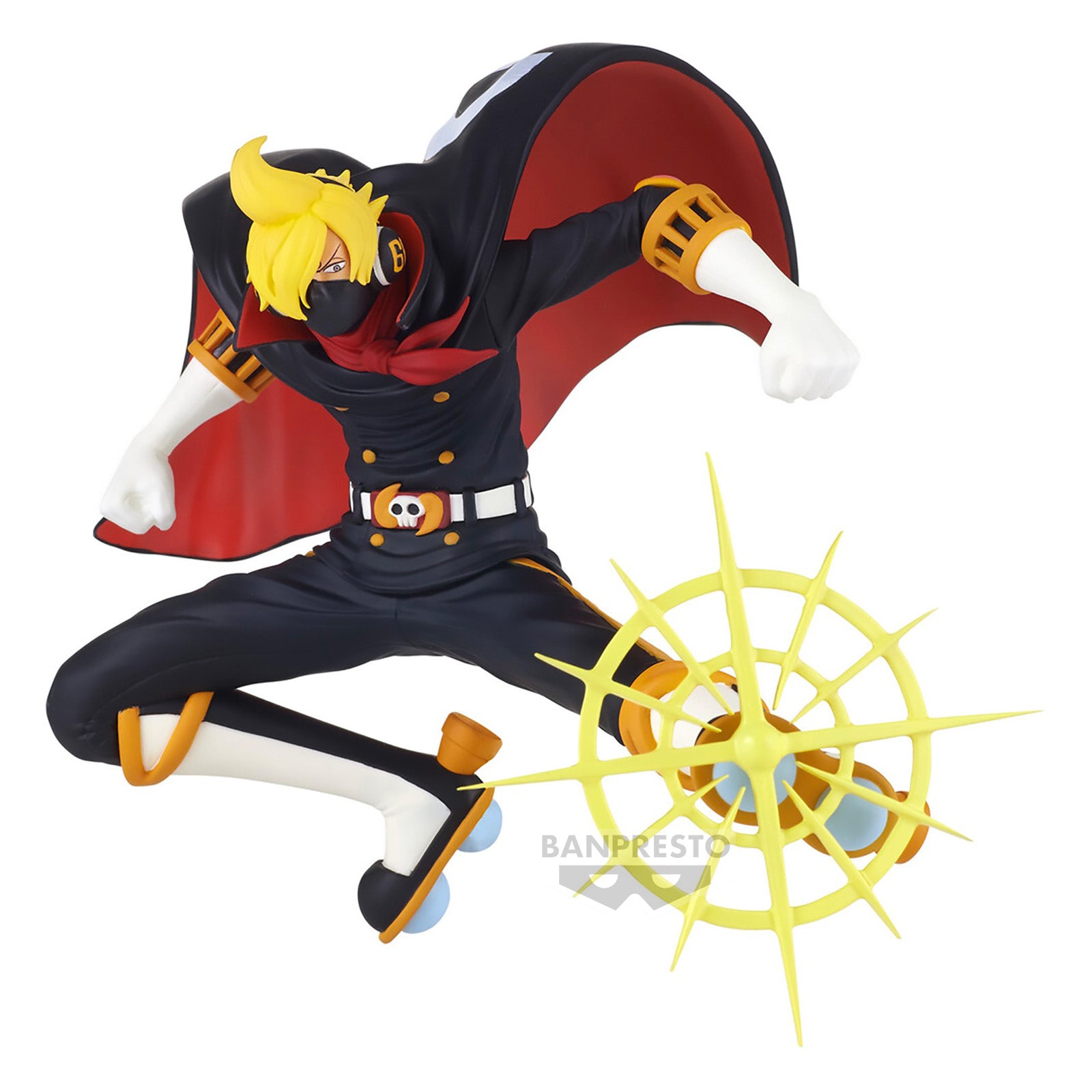 Figurine One Piece - Sanji O-Soba Mask Battle Record Collection