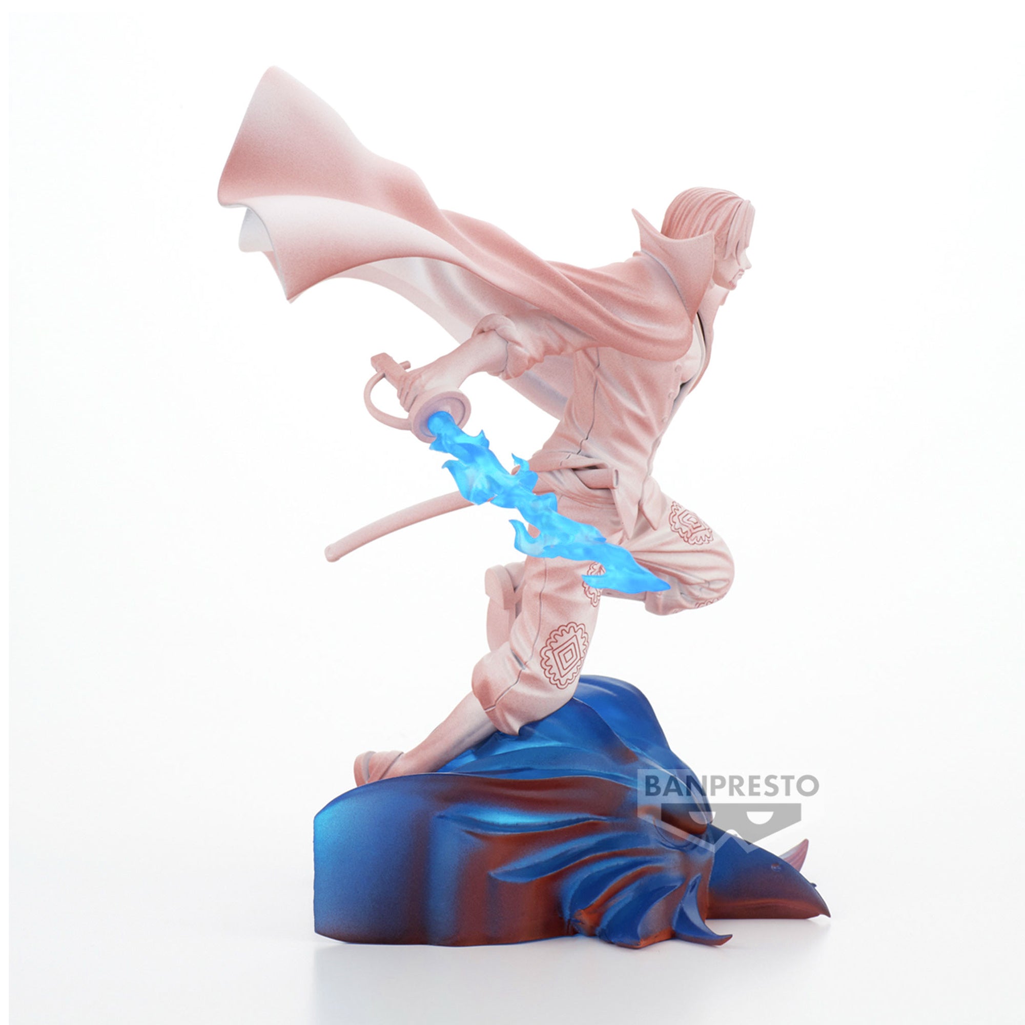 One Piece Figure - Monkey D. Luffy & Shanks Senkozekkei Film Red