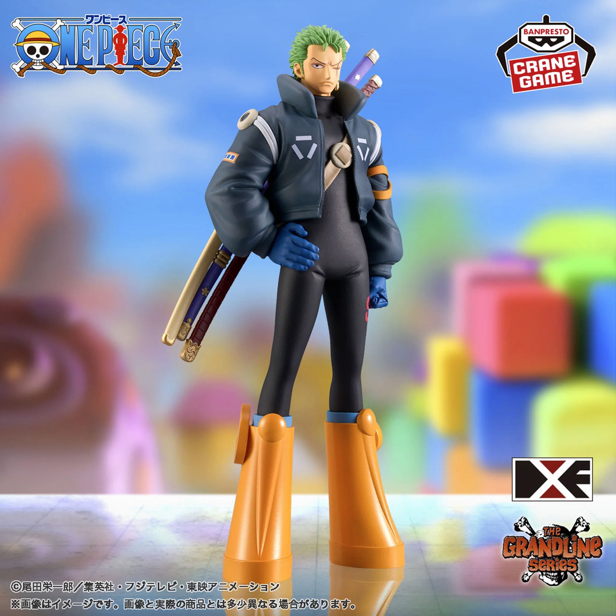 One Piece Figure - Roronoa Zoro DXF The Grandline Series Egghead