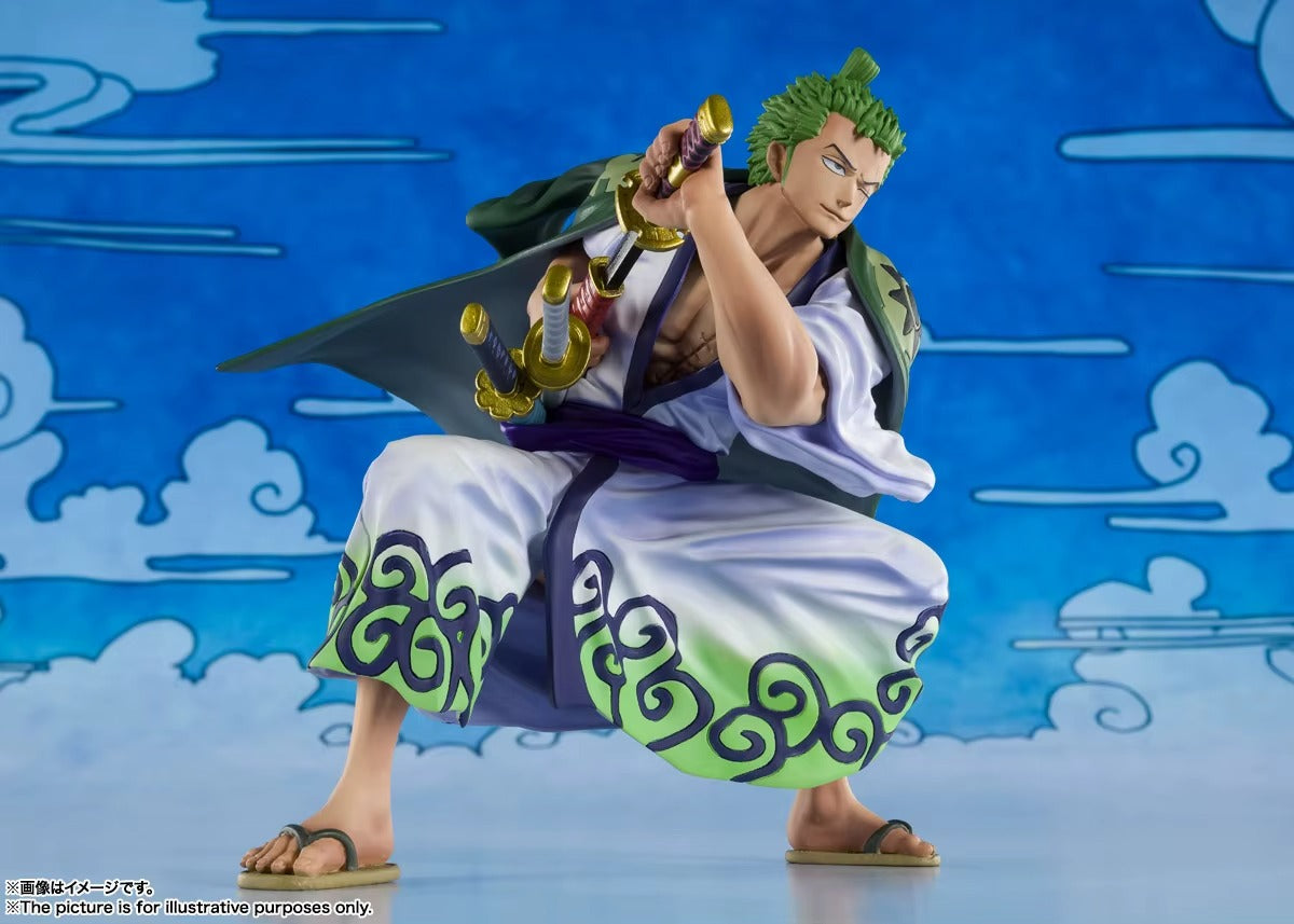 One Piece Figure - Roronoa Zoro (Zorojuro) Figuarts Zero
