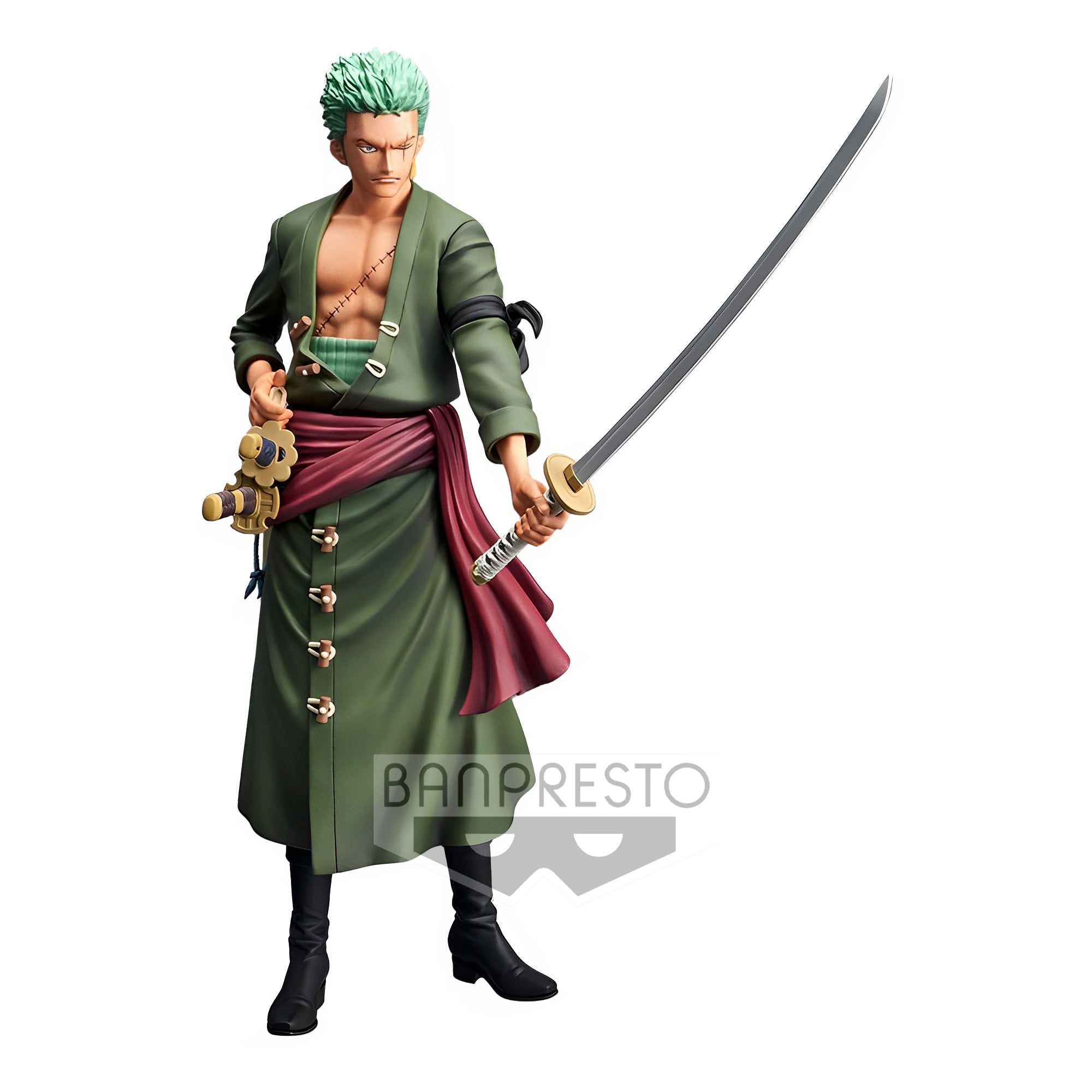 One Piece Figure - Roronoa Zoro Grandista Nero