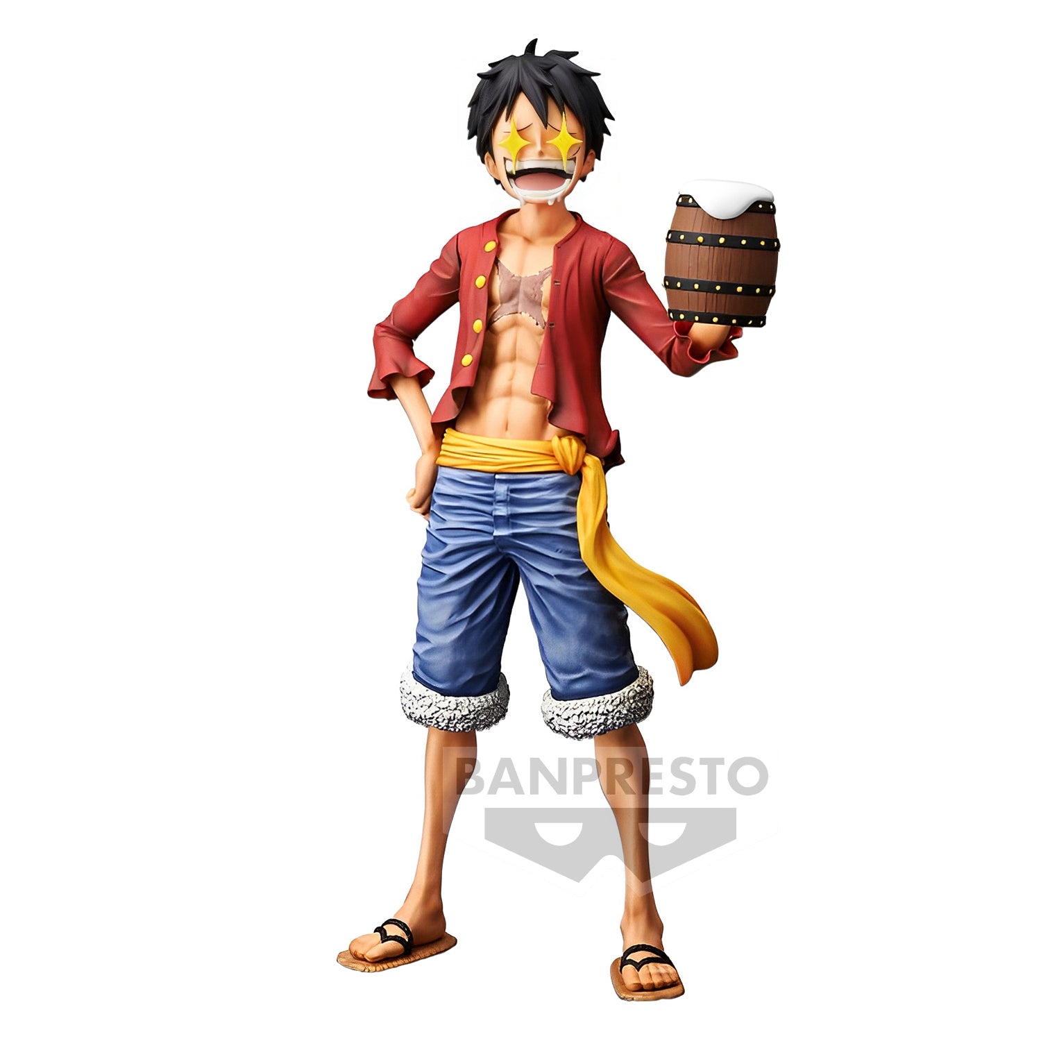 One Piece Figure - Monkey D. Luffy Grandista Nero