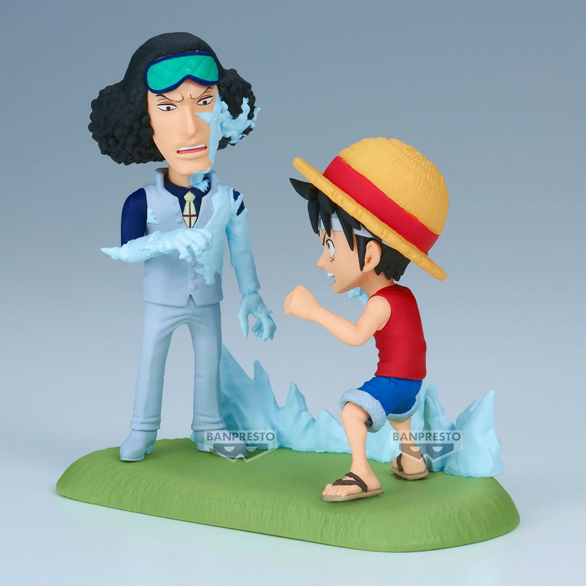 Figurine One Piece - Luffy vs Aokiji WCF Log Stories