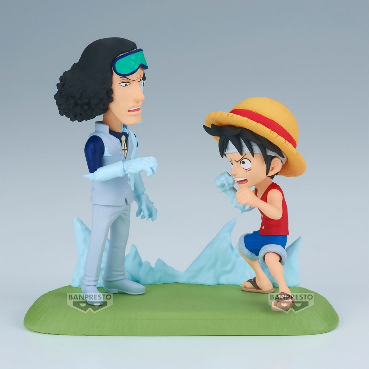 Figurine One Piece - Luffy vs Aokiji WCF Log Stories