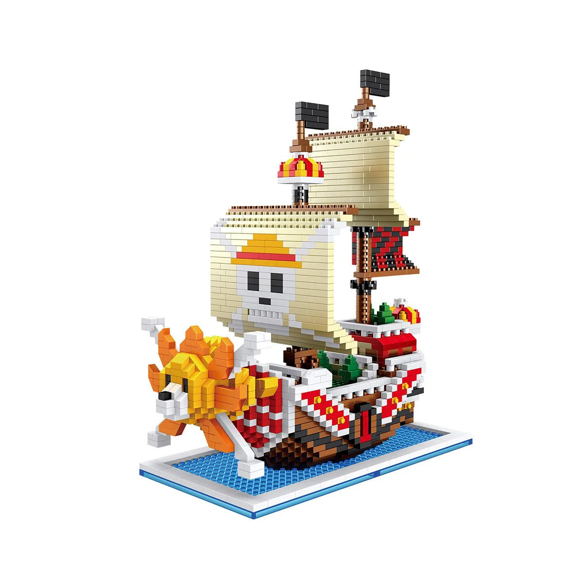 One Piece Luffy Building Block  Lego One Piece Thousand Sunny