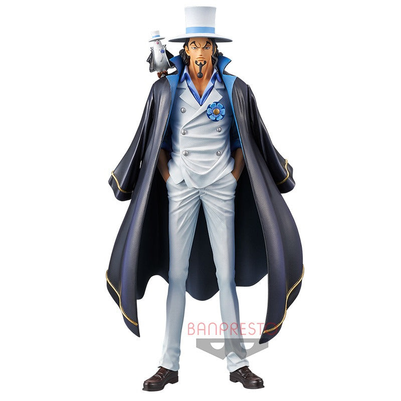 Figurine One Piece - Rob Lucci DXF The Grandline Men Vol. 3B Film Stampede
