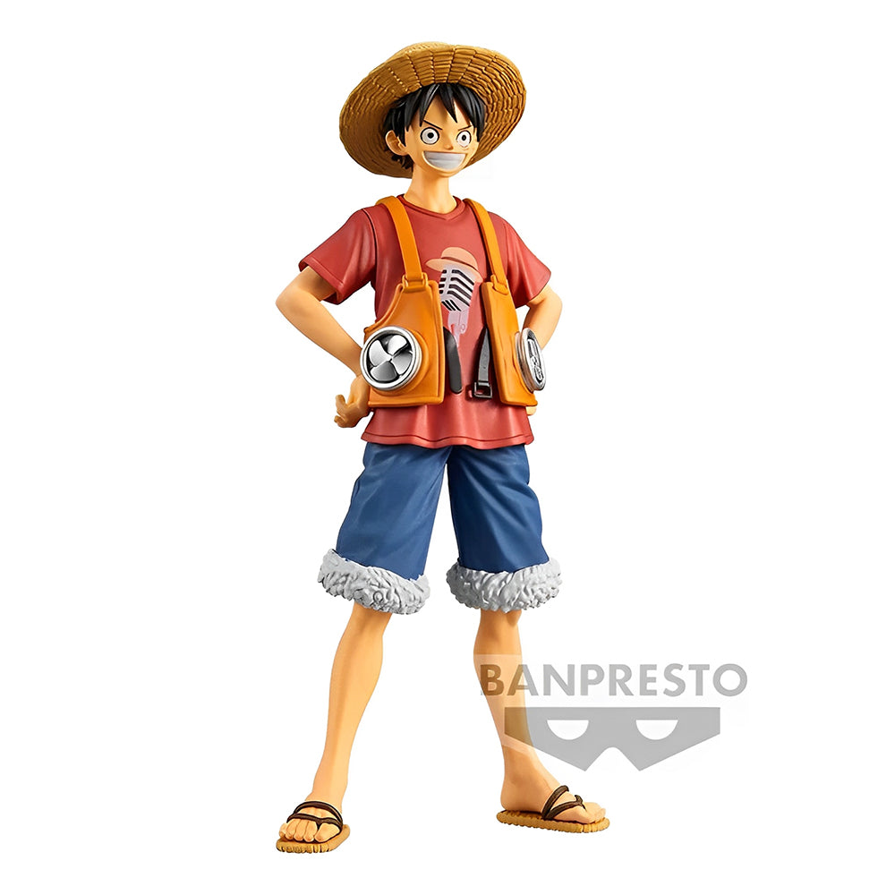 One Piece Figure - Monkey D. Luffy DXF The Grandline Men Film Red Vol. 1