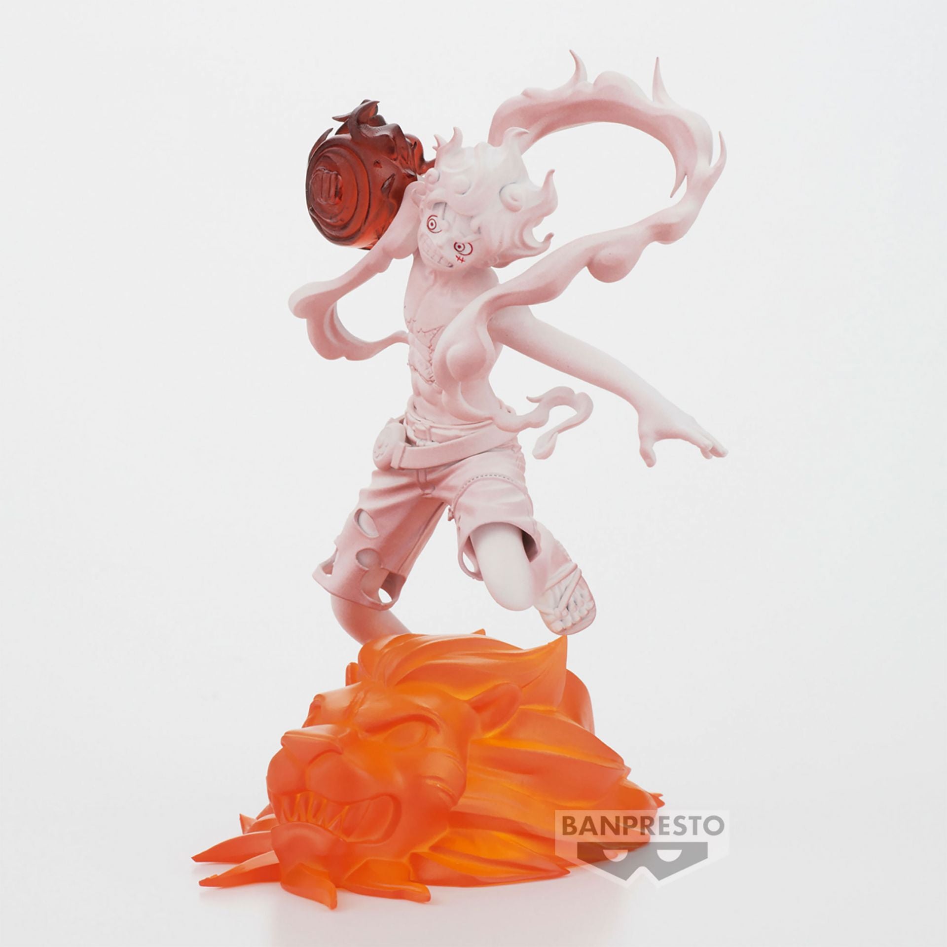 One Piece Figure - Monkey D. Luffy & Shanks Senkozekkei Film Red