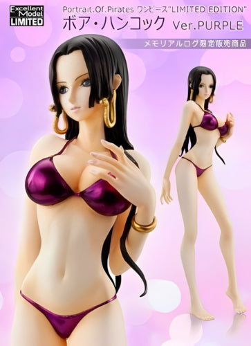 Figurine One Piece - Boa Hancock P.O.P Megahouse Ver. Purple Édition Limitée