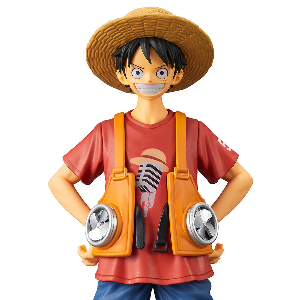 One Piece Figure - Monkey D. Luffy DXF The Grandline Men Film Red Vol. 1