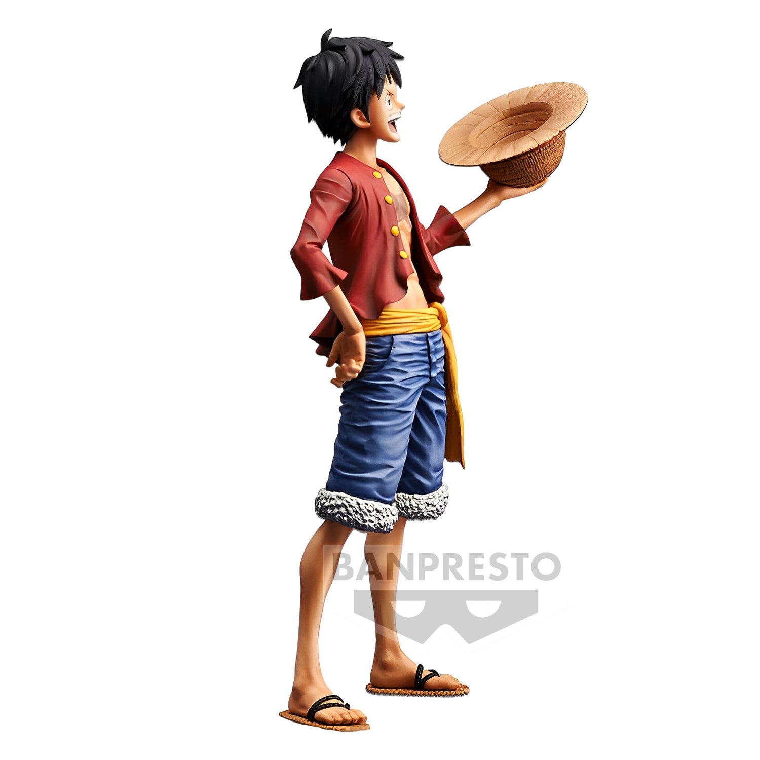 One Piece Figure - Monkey D. Luffy Grandista Nero