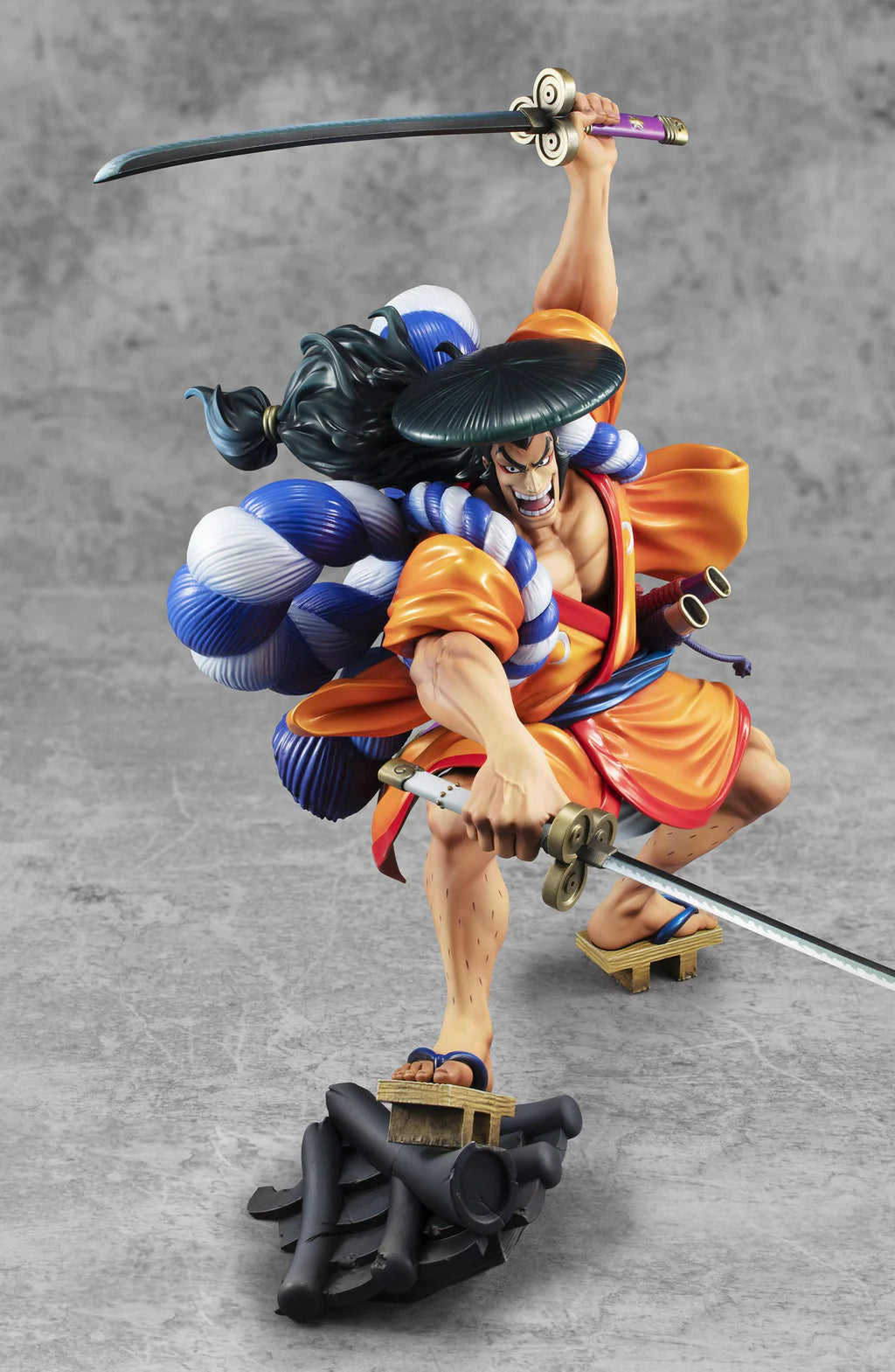 Figurine One Piece - Kozuki Oden P.O.P Megahouse Warriors Alliance