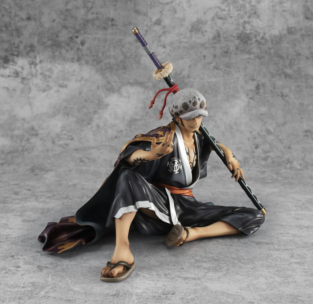 Figurine One Piece - Trafalgar Law P.O.P Megahouse Warriors Alliance