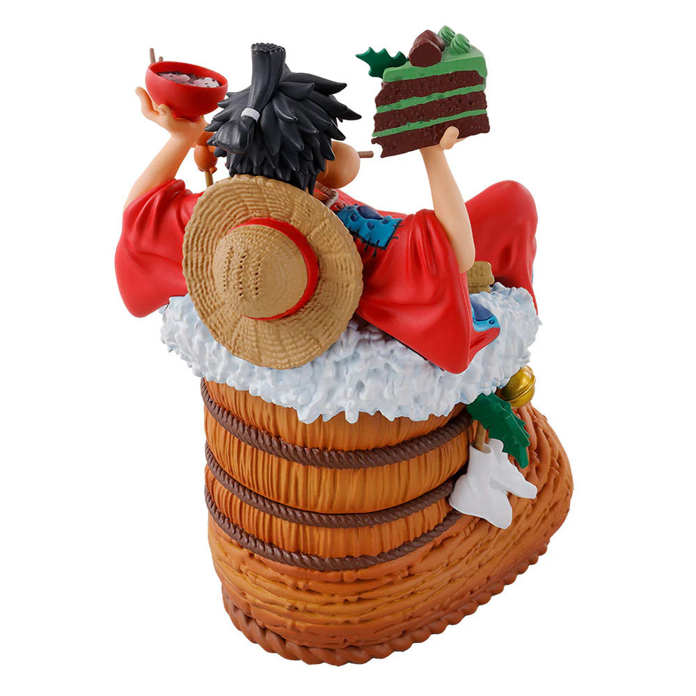 One Piece Figure - Luffy & Chopper Megahouse Puchirama DX Logbox Re Birth Vol. 1