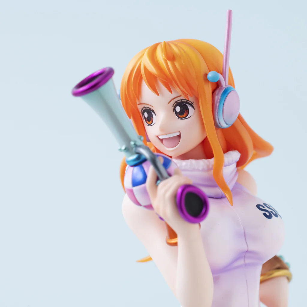 Figurine One Piece - Nami P.O.P Evolutionary History Egghead